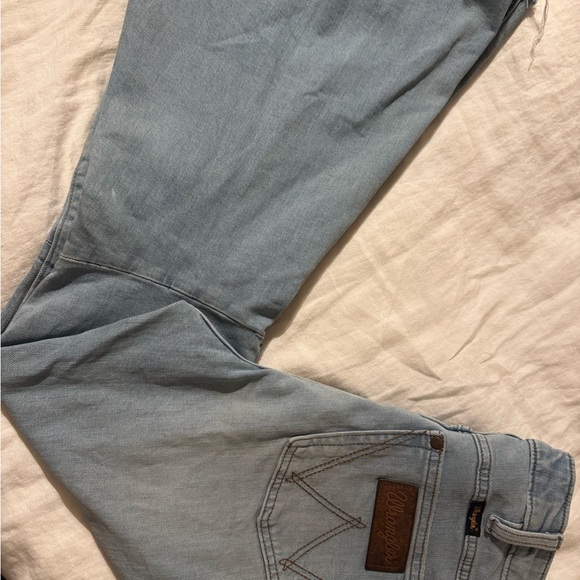 Wrangler Light Blue Flare Jeans - Picture 8 of 12